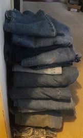 Stack mens jeans. (Kahkis & Suits not in photo)