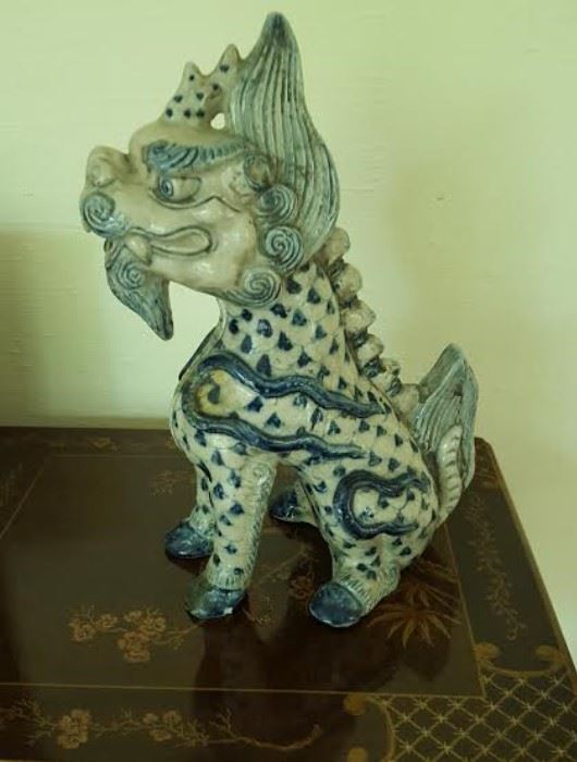 CHINESE PORCELAIN BLUE AND WHITE