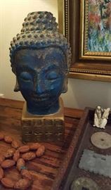 DECORATIVE TURQUOISE HEAD