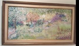 DRUMMOND RD GARDEN PAINTING