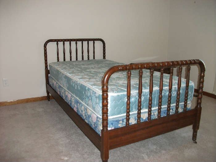 Twin Bed Frame and Mattress