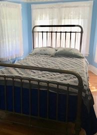 Brass bed