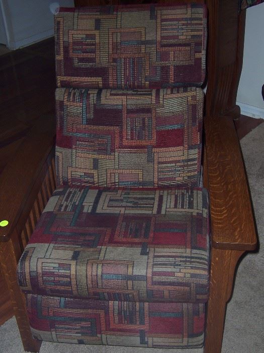 Hart land slat recliner from the Gigglin Pig
