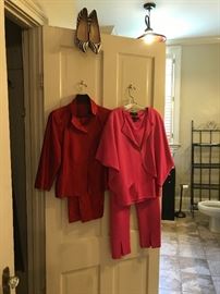 Some Designer clothes: St John Knits, Dana Buchanan and others