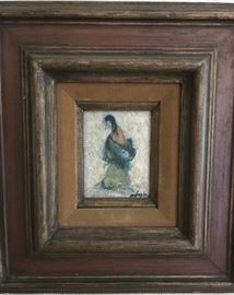 Ted DeGrazia painting.