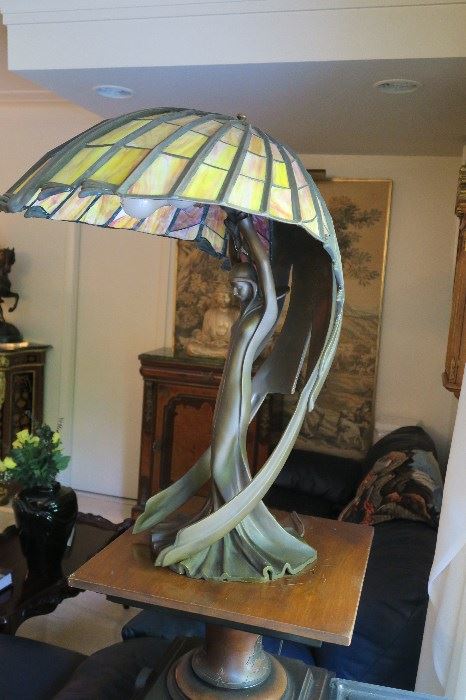 Peter Behrens - Flying Lady Lamp