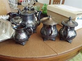 SILVER TEA SET