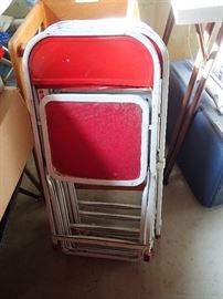 CHILD SIZE FOLDING CHAIRS