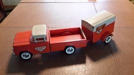 VINTAGE NYLINT U-HAUL TRUCK & TRAILER