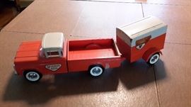 VINTAGE NYLINT U-HAUL TRUCK & TRAILER
