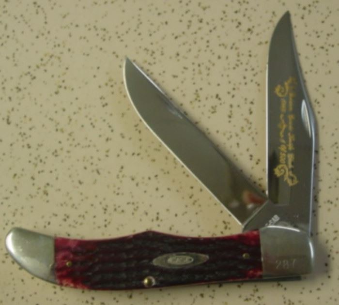 Case XX Folding Hunter Knife - 1982 Golden Circle Knife Club - Jackson,TN - #287 of 500 Made
