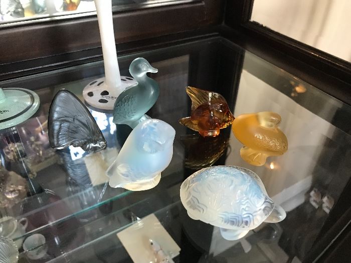  Crystal Lalique   animals