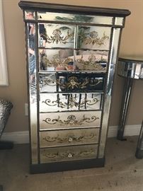 Mirrored chest from Neiman Marcus 