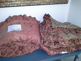 King custome made reverseable deauve and dust ruffel and 3 euro shams made in Fredricksburg