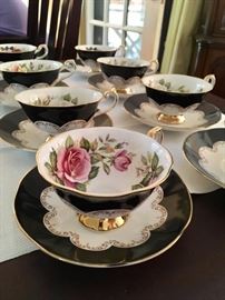 Queens England Ebony China side view