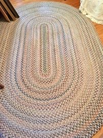 braided rug