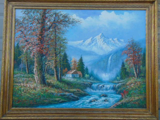 Oil Painting 36" x 48" canvass with 4.5" frame