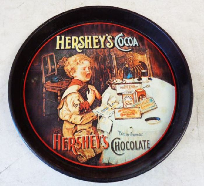 Hershey's Cocoa Metal Serving Tray