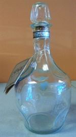Vintage Jack Daniels Decanter with Tag