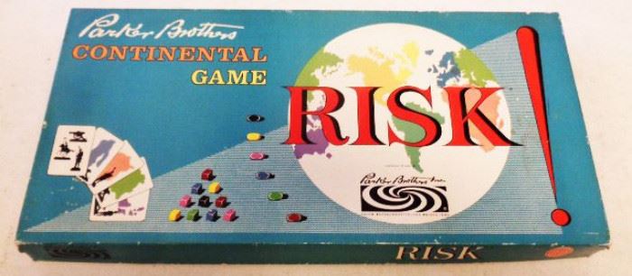 Vintage Parker Bros. "Risk" Board Game, NOS