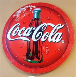 Vintage 2-Sided Coca-Cola Sign (Obverse Side, Sprite)