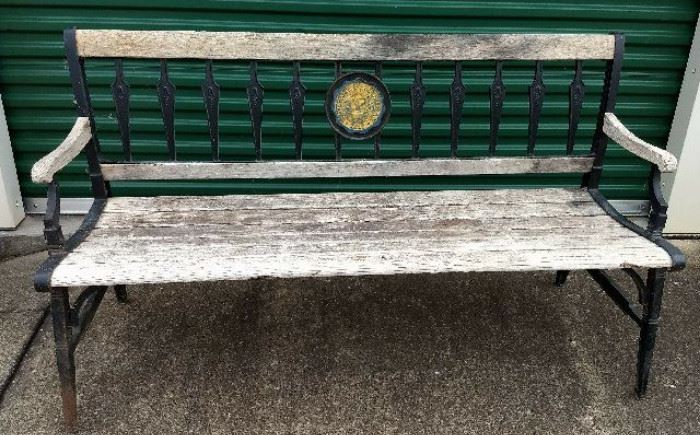 University of Michigan Outdoor Bench