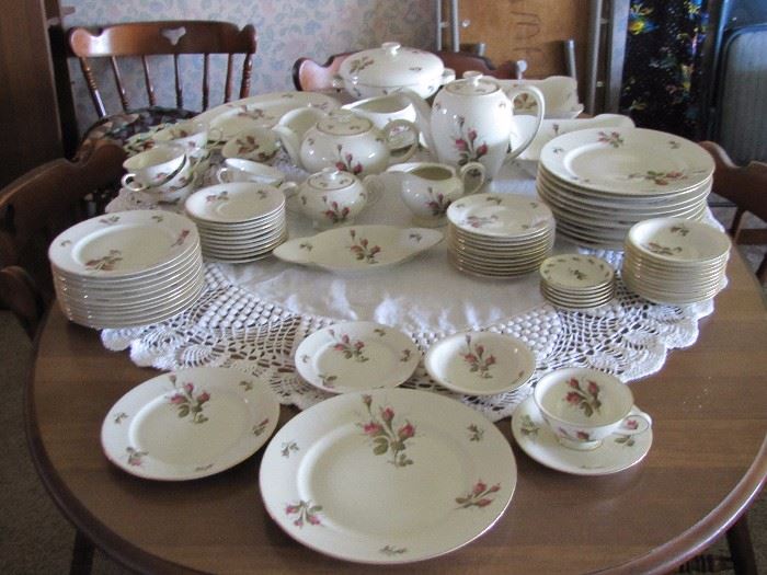 German china service for 12 with all of the completer pieces (67pc set)