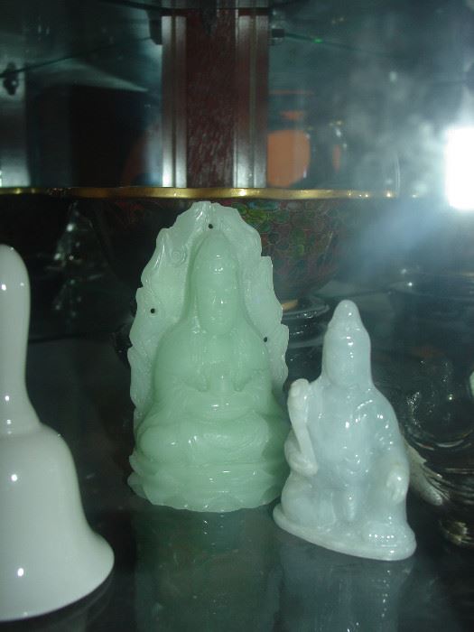 Jade Figurines- more photos of other Jade items to be posted Monday