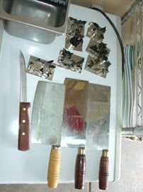 Cutlery, Metal cutters- Asian theme