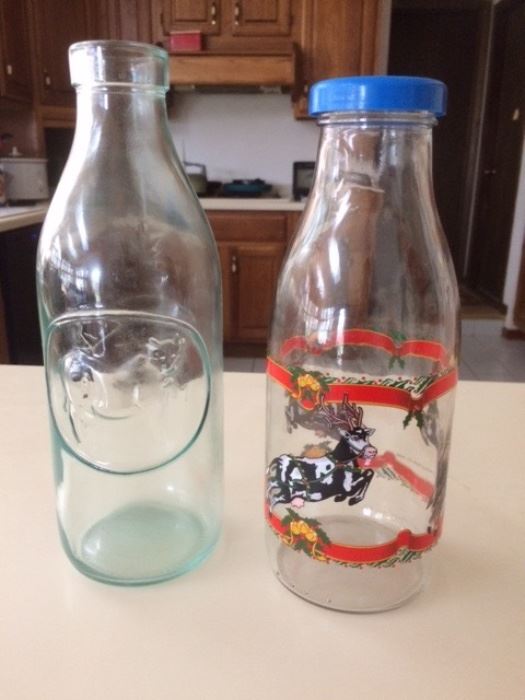 Milk Bottles Made in Italy and France