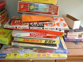 Vintage Games and crafts