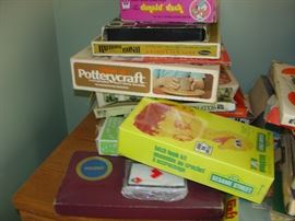 Vintage games & crafts