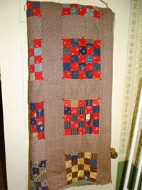 Antique quilt (tied).