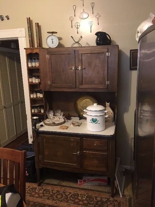 Antique Hossier Cabinet