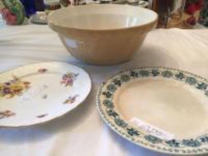 bowl and platess
