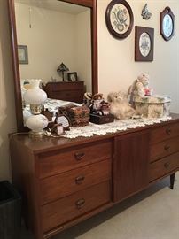 Mid Century Dresser With Mirror