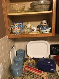 Canisters, Ceramic Roaster, Tea Pots