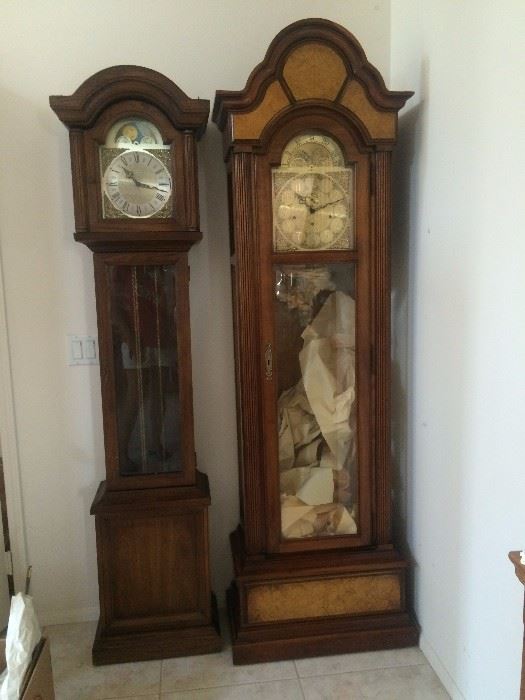 Grandmother and Grandfather Clocks