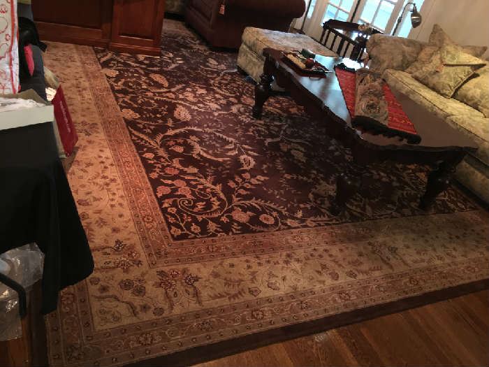 Large oriental rug