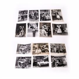 Collection of "I Love Lucy" Photographs: A collection of “I Love Lucy” photographs. This collection includes a total of 14 images. Each is of Lucille Ball and Edward Everett Horton for the “I Love Lucy” show. They were used for advertisement purposes.