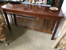 Mahogany Sofa Table