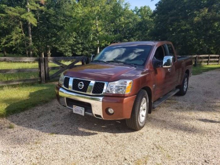 2004 Nissan Titan Crew Cab With Only 34k Miles 2wd
