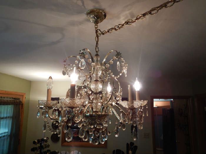 CHANDELIER MAY BE FOR SALE-NOT SURE YET