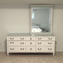 Shabby Chic Dresser with Mirror