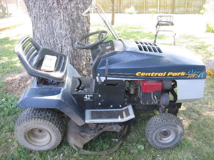 Central Park 125 HP 42" Rider Lawn Mover