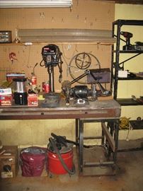 Craftsman Drill Press & Misc Tools