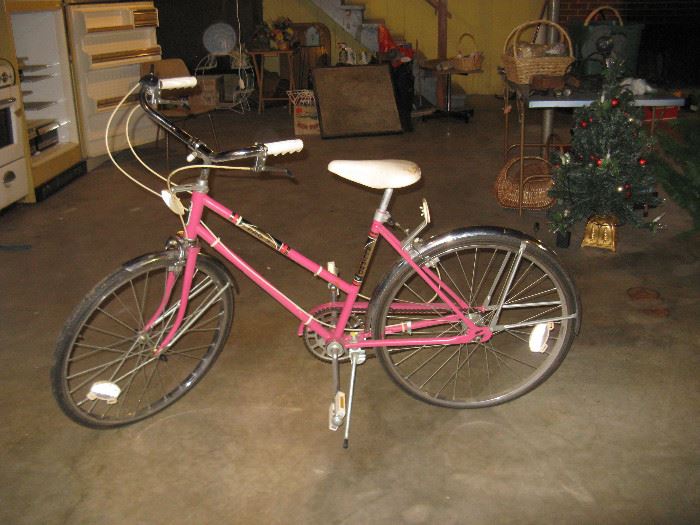 All Pro 3 Speed Pink Girls Bike