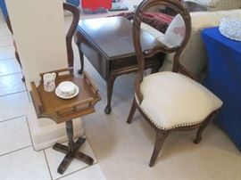 Small Table or Stand with gallery details