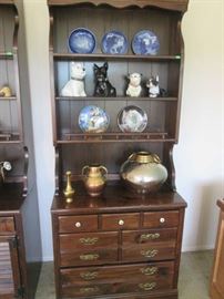 The 2nd Ethan Allen Bookcase.  Look for our Copper Collection and the ducks and doggies