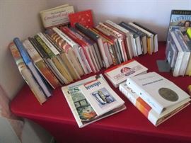 Loads of Cookbooks, try some new recipes